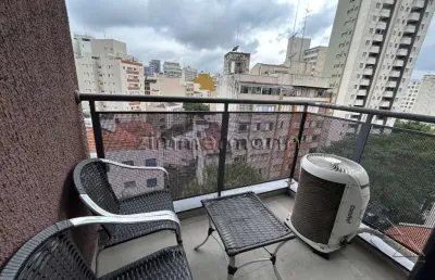 Apartamento com 1 quarto à venda na rua jaguaribe, --, santa cecília, são paulo, 30 m2 por r$ 579.000