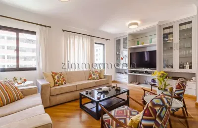 Apartamento com 3 quartos à venda na avenida cotovia, --, moema, são paulo, 95 m2 por r$ 1.200.000