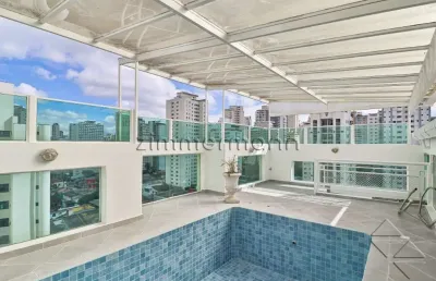 Cobertura com 3 quartos à venda na rua barão de jaceguai, --, campo belo, são paulo, 200 m2 por r$ 2.200.000