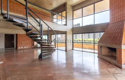 Apartamento com 4 quartos à venda na rua deputado laércio corte, --, real parque, são paulo, 293 m2 por r$ 1.390.000