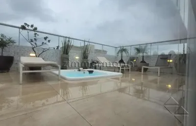 Cobertura com 5 quartos à venda na rua fábia, --, vila romana, são paulo, 332 m2 por r$ 5.495.000