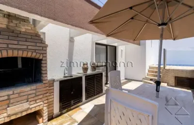 Cobertura com 2 quartos à venda na avenida dos imarés, --, moema, são paulo, 115 m2 por r$ 1.050.000