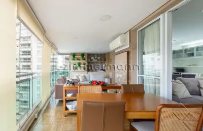 Apartamento com 4 quartos à venda na rua fábia, --, vila romana, são paulo, 180 m2 por r$ 3.050.000