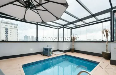 Cobertura com 5 quartos à venda na avenida açocê, --, moema, são paulo, 405 m2 por r$ 6.900.000