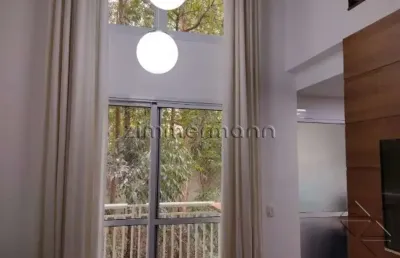 Apartamento com 1 quarto à venda na rua charles spencer chaplin, --, vila andrade, são paulo, 48 m2 por r$ 550.000