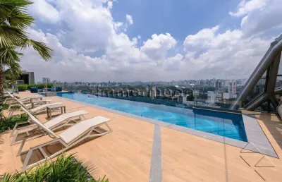 Apartamento com 1 quarto à venda na avenida rubem berta, --, indianópolis, são paulo, 27 m2 por r$ 500.000