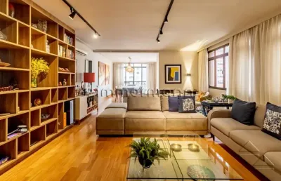 Apartamento com 3 quartos à venda na rua simão álvares, --, pinheiros, são paulo, 205 m2 por r$ 3.800.000