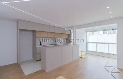 Apartamento com 2 quartos à venda na rua fernandes moreira, --, chácara santo antônio, são paulo, 61 m2 por r$ 1.100.000