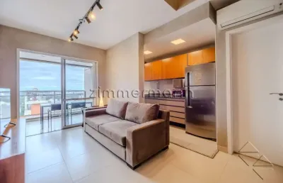 Apartamento com 1 quarto à venda na rua francisco leitão, --, pinheiros, são paulo, 58 m2 por r$ 1.600.000