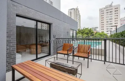 Apartamento com 1 quarto à venda na rua wanderley, --, perdizes, são paulo, 27 m2 por r$ 467.000