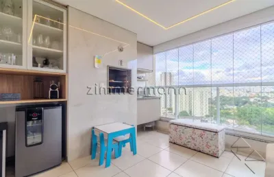 Apartamento com 3 quartos à venda na rua dos coroados, --, vila anastácio, são paulo, 130 m2 por r$ 1.750.000