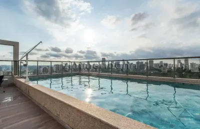 Apartamento com 1 quarto à venda na rua cristiano viana, --, pinheiros, são paulo, 39 m2 por r$ 530.000