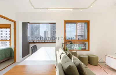 Apartamento com 1 quarto à venda na rua miragaia, --, butantã, são paulo, 38 m2 por r$ 645.000