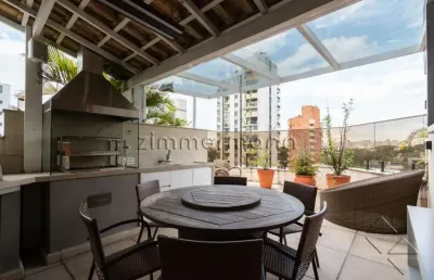 Apartamento com 3 quartos à venda na avenida chibarás, --, moema, são paulo, 389 m2 por r$ 4.000.000