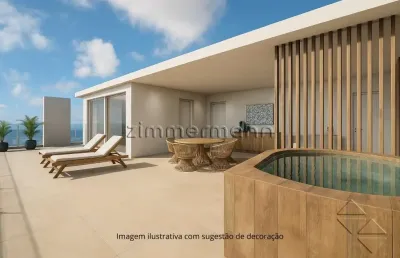Cobertura com 3 quartos à venda na avenida roque petroni júnior, --, brooklin, são paulo, 300 m2 por r$ 5.100.000