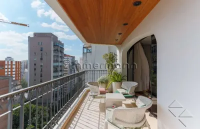 Apartamento com 3 quartos à venda na rua bahia, --, higienópolis, são paulo, 280 m2 por r$ 6.000.000