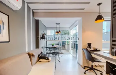 Apartamento com 1 quarto à venda na rua fradique coutinho, --, vila madalena, são paulo, 43 m2 por r$ 750.000