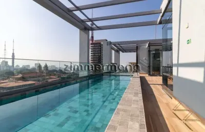Apartamento com 1 quarto à venda na rua alves guimarães, --, pinheiros, são paulo, 35 m2 por r$ 540.000