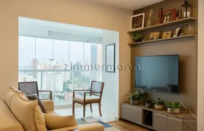 Apartamento com 2 quartos à venda na rua antônio das chagas, --, chácara santo antônio, são paulo, 52 m2 por r$ 880.000