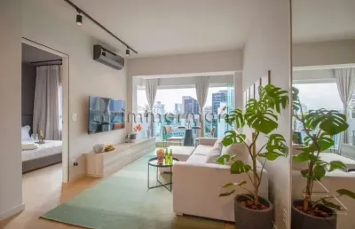 Apartamento com 1 quarto à venda na praça sebastião gil, --, pinheiros, são paulo, 38 m2 por r$ 900.000
