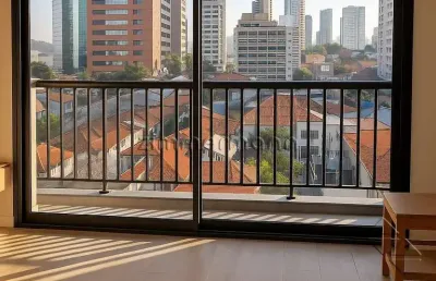 Apartamento com 1 quarto à venda na rua butantã, --, pinheiros, são paulo, 24 m2 por r$ 425.000