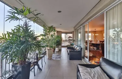 Apartamento com 4 quartos à venda na rua gabriele d'annunzio, --, campo belo, são paulo, 345 m2 por r$ 8.400.000