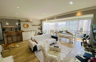 Apartamento com 2 quartos à venda na rua doutor luiz migliano, --, vila andrade, são paulo, 87 m2 por r$ 910.000