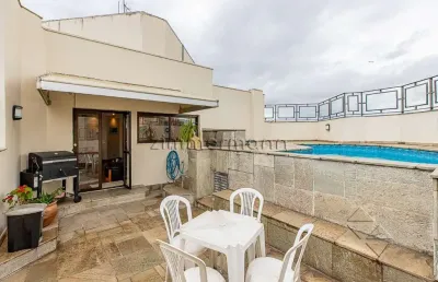 Cobertura com 4 quartos à venda na rua flórida, --, brooklin, são paulo, 278 m2 por r$ 3.200.000
