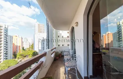 Apartamento com 4 quartos à venda na rua indiana, --, brooklin, são paulo, 214 m2 por r$ 1.800.000