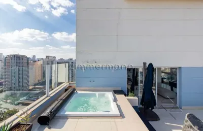 Cobertura com 3 quartos à venda na rua antônio pacheco valente, --, santo amaro, são paulo, 227 m2 por r$ 3.500.000