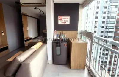 Apartamento com 1 quarto à venda na rua apiacás, --, perdizes, são paulo, 40 m2 por r$ 600.000