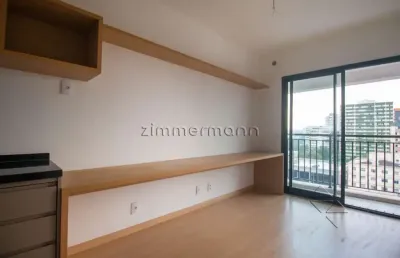 Apartamento com 1 quarto à venda na avenida vereador josé diniz, --, santo amaro, são paulo, 38 m2 por r$ 450.000