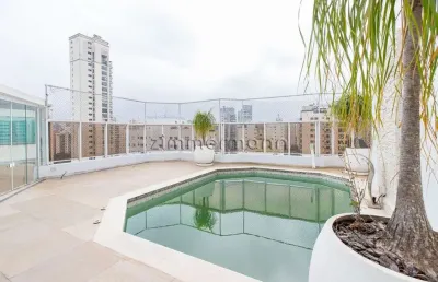 Cobertura com 4 quartos à venda na avenida jandira, --, moema, são paulo, 400 m2 por r$ 3.880.000