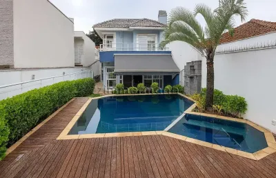 Casa com 4 quartos à venda na rua fonseca da costa, --, bosque da saúde, são paulo, 650 m2 por r$ 4.700.000