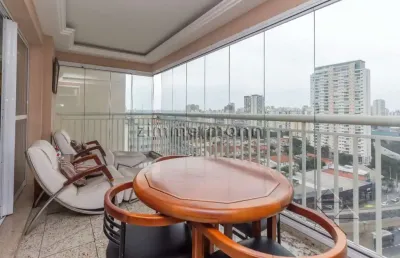 Apartamento com 3 quartos à venda na rua estevão baião, --, campo belo, são paulo, 123 m2 por r$ 1.490.000