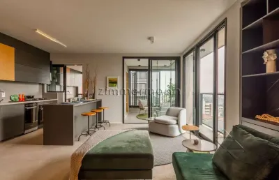 Apartamento com 3 quartos à venda na rua oscar caravelas, --, vila madalena, são paulo, 127 m2 por r$ 2.740.000