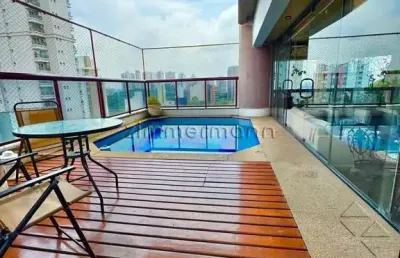 Cobertura com 4 quartos à venda na rua doutor oscar monteiro de barros, --, morumbi, são paulo, 450 m2 por r$ 4.500.000