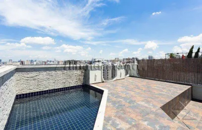 Cobertura com 3 quartos à venda na avenida miruna, --, moema, são paulo, 182 m2 por r$ 3.400.000