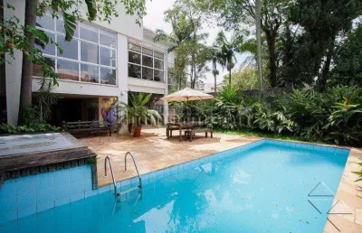 Casa com 4 quartos à venda na rua deputado fábio aranha, --, pacaembu, são paulo, 447 m2 por r$ 4.500.000