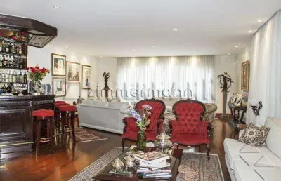Apartamento com 4 quartos à venda na rua mangabeiras, --, higienópolis, são paulo, 380 m2 por r$ 5.830.000