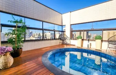 Cobertura com 4 quartos à venda na rua raul pompéia, --, pompéia, são paulo, 216 m2 por r$ 3.200.000