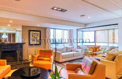 Apartamento com 4 quartos à venda na avenida sabiá, --, moema, são paulo, 210 m2 por r$ 3.000.000
