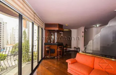 Apartamento com 4 quartos à venda na rua bartira, --, perdizes, são paulo, 184 m2 por r$ 1.850.000