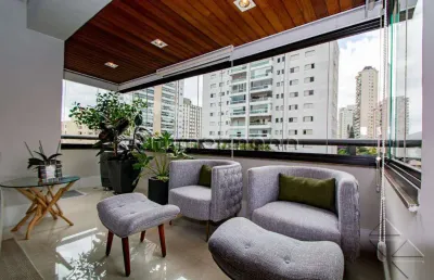 Apartamento com 4 quartos à venda na rua vicente leporace, --, campo belo, são paulo, 240 m2 por r$ 2.800.000