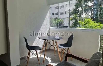 Apartamento com 1 quarto à venda na rua girassol, --, vila madalena, são paulo, 24 m2 por r$ 495.000