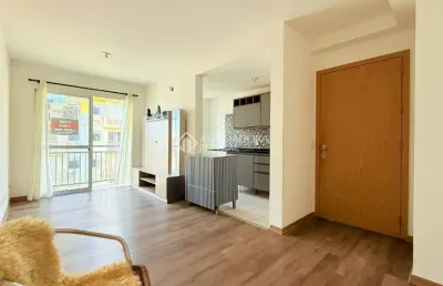 Apartamento semi-mobiliado com suíte no bairro tristeza – conforto e infraestrutura completa!