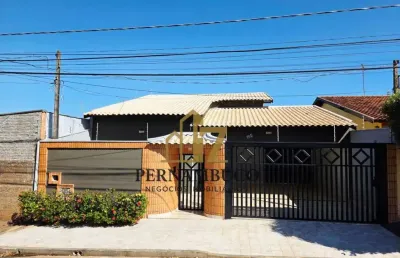 Casa 3 dormitórios para venda em são josé do rio preto, jardim caparroz, 3 dormitórios, 1 suíte, 3 banheiros, 6 vagas