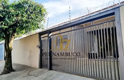 Casa 3 dormitórios para venda em são josé do rio preto, jardim nazareth, 3 dormitórios, 1 banheiro, 4 vagas