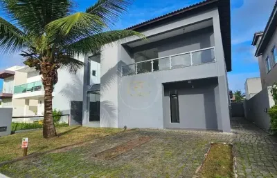 Casa com 4 quartos à venda na Alameda Sabiá, sn, Abrantes, Camaçari