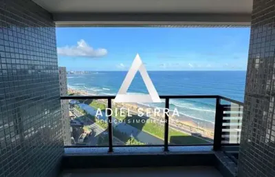 Jaguaribe | 59m² | 2/4 sendo 1 suíte | vista mar | nascente | 2 vagas | total infraestrutura de lazer